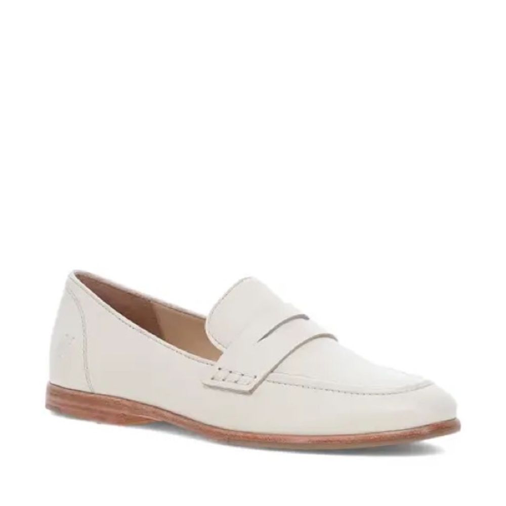 Marc Fisher Cream White Loafers
